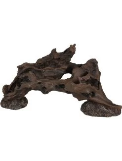 Flamingo Ad Zeno Hout+rots 38x19x19cm | Worldofanimals.nl Heeft Het!