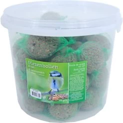 Boon 4-seizoenen Mezenbol In Net, Emmer A 35 Stuks. - Afmeting - 20,0 X 20,0 X 20,0 Cm - Gewicht - 3,5kg