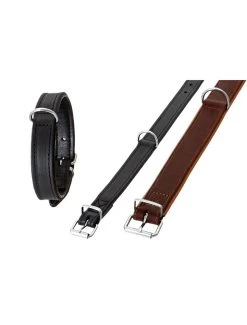 Karlie COLLAR RONDO 52CM 27MM BROWN/COGNAC VERST/ADJ 40-46CM