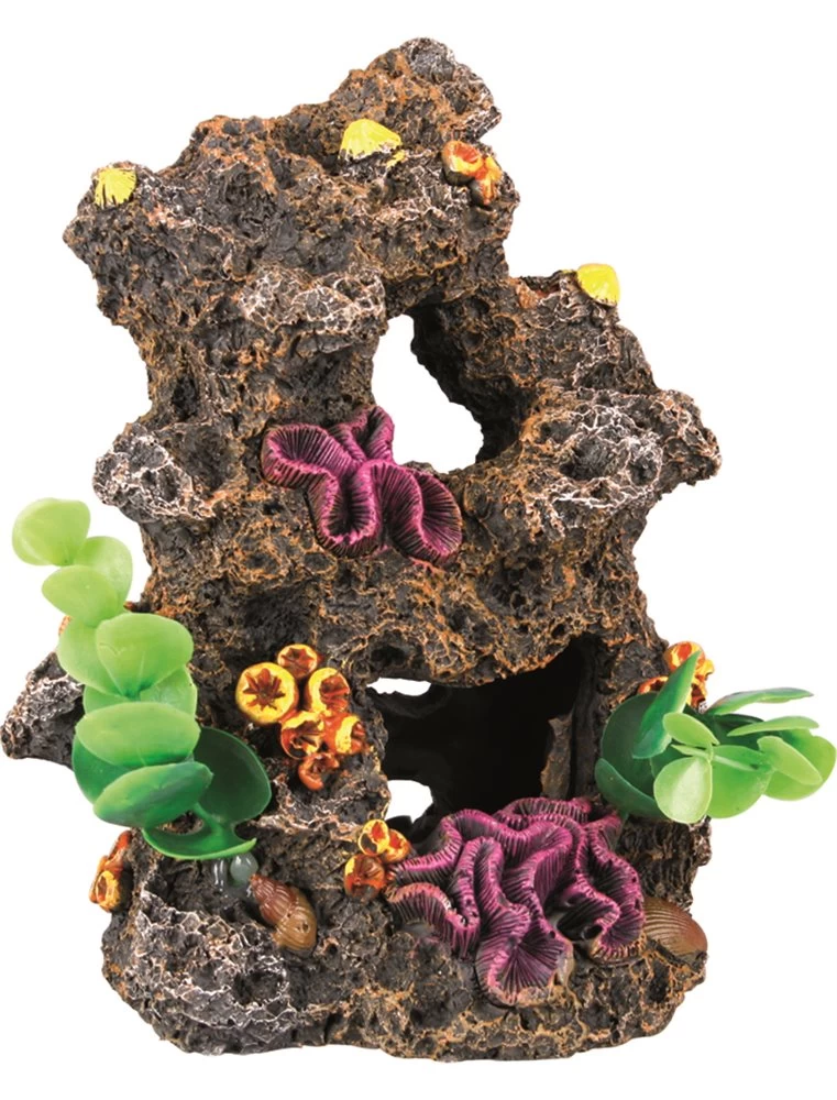 Flamingo Decoratie Rif Met Planten | Worldofanimals.nl Heeft Het! 3 Flamingo Decoratie Rif Met Planten | Worldofanimals.nl Heeft Het!