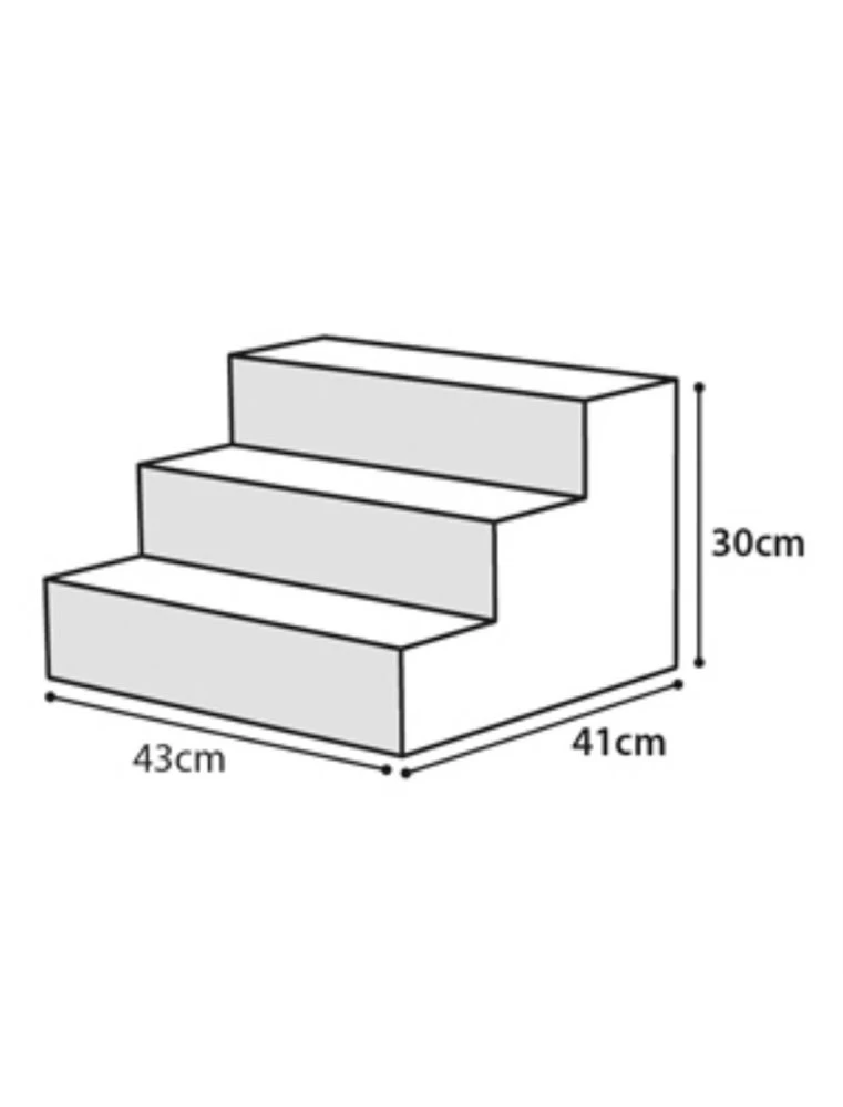 Flamingo Easy Step Hondentrap Beige 41x43x30cm | Worldofanimals.nl Heeft Het! 5 Flamingo Easy Step Hondentrap Beige 41x43x30cm | Worldofanimals.nl Heeft Het! - Afbeelding 3