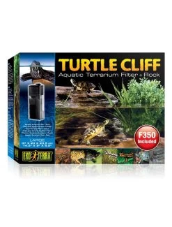 EXO TERRA Ex Turtle Cliff Terrarium Met Filter + Rots | Worldofanimals.nl Heeft Het!