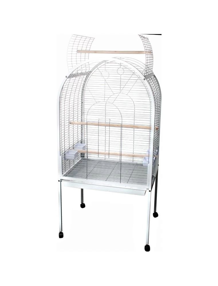 Flamingo Papegaaienkooi Polly - Wit - 77,5 X 60 X 155,5 Cm 3 Flamingo Papegaaienkooi Polly - Wit - 77,5 X 60 X 155,5 Cm