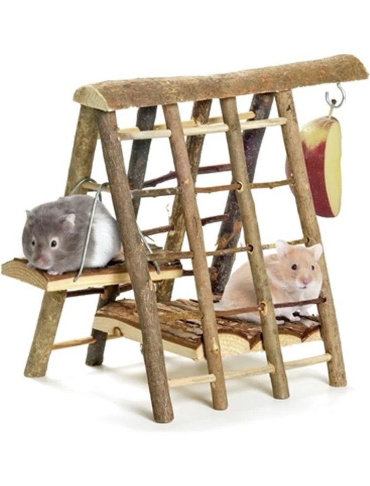 Flamingo Speelhuis Wonderland - Bruin - 29 X 19 X 23cm 3 Flamingo Speelhuis Wonderland - Bruin - 29 X 19 X 23cm