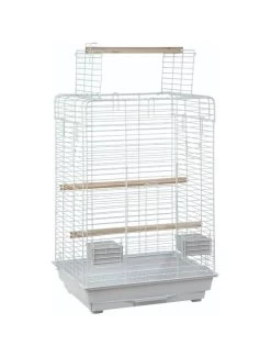 Flamingo Grote Parkietenkooi Batam Wit | Worldofanimals.nl Heeft Het!