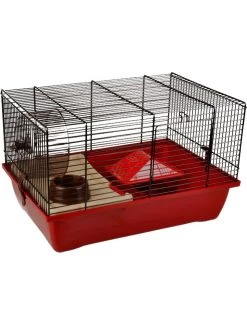 Flamingo Hamsterkooi Enzo 1 41,5x28,5x25,5cm | Worldofanimals.nl Heeft Het!