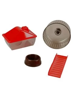 Flamingo Hamsterkooi Enzo 1 41,5x28,5x25,5cm | Worldofanimals.nl Heeft Het! -Huisdierbenodigdheden Verkoopwinkel hamsterkooi enzo 1 415x285x255cm 3