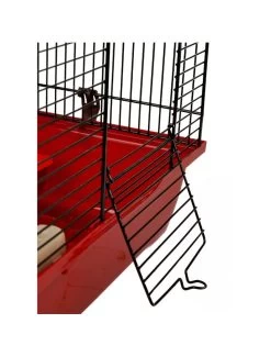 Flamingo Hamsterkooi Enzo 1 41,5x28,5x25,5cm | Worldofanimals.nl Heeft Het! -Huisdierbenodigdheden Verkoopwinkel hamsterkooi enzo 1 415x285x255cm 4