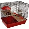 Flamingo Hamsterkooi Enzo 2 41,5x28,5x38cm | Worldofanimals.nl Heeft Het! -Huisdierbenodigdheden Verkoopwinkel hamsterkooi enzo 2 415x285x38cm