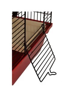 Flamingo Hamsterkooi Enzo 2 41,5x28,5x38cm | Worldofanimals.nl Heeft Het! -Huisdierbenodigdheden Verkoopwinkel hamsterkooi enzo 2 415x285x38cm 4