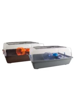 Flamingo Hamsterkooi Jordy Gr/br 58x38x25cm | Worldofanimals.nl Heeft Het!