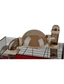 Flamingo Hamsterkooi Mido 50x33x39cm | Worldofanimals.nl Heeft Het! -Huisdierbenodigdheden Verkoopwinkel hamsterkooi mido 50x33x39cm 2