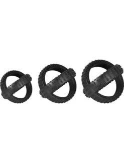 Flamingo Hs Rubber Gladiator Cross Ball Zwart 17,5cm | Worldofanimals.nl Heeft Het! -Huisdierbenodigdheden Verkoopwinkel hs rubber gladiator cross ball zwart 175cm 1