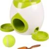 Flamingo Hs Wilson Interactief Apporteer-en Beloningsspeelgoed+tennisbal 18cm | Worldofanimals.nl Heeft Het! -Huisdierbenodigdheden Verkoopwinkel hs wilson interactief apporteer en beloningsspeelgoedtennisbal 18cm