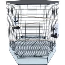 Interzoo Vogelkooi Vision, Hexo XL Zwart.