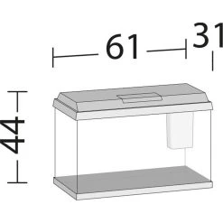 Juwel Aquarium Primo 70 | Worldofanimals.nl Heeft Het! -Huisdierbenodigdheden Verkoopwinkel juwel aquarium primo 70 2