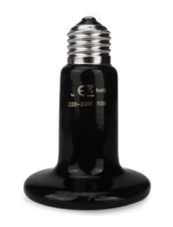 Keramische Warmtelamp 25 Watt | Worldofanimals.nl Heeft Het! -Huisdierbenodigdheden Verkoopwinkel keramische warmtelamp 25 watt 1