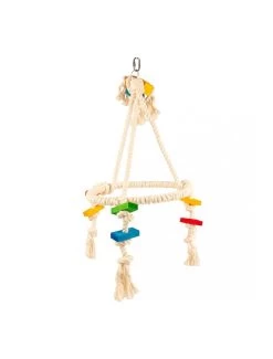 BSI Kleurrijke Piramide Met Blokjes En Touw | Worldofanimals.nl Heeft Het!