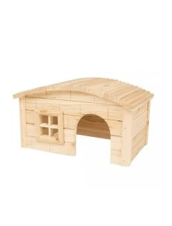 Duvo Knaagdieren Houten Lodge Koepeldak | Worldofanimals.nl Heeft Het!