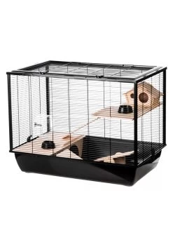 Flamingo Knaagdierenkooi Black Hammer Zwart/zwart 78x48x58cm