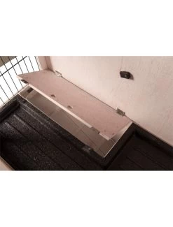 Flamingo Konijnenhok Combi 2 Urban 122x50x102 Cm | Worldofanimals.nl Heeft Het! -Huisdierbenodigdheden Verkoopwinkel konijnenhok combi 2 urban 122x50x102 cm 2