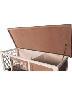 Flamingo Konijnenhok Combi 2 Urban 122x50x102 Cm | Worldofanimals.nl Heeft Het! -Huisdierbenodigdheden Verkoopwinkel konijnenhok combi 2 urban 122x50x102 cm 3