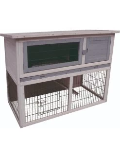 Flamingo Konijnenhok Duplex Cottage | Worldofanimals.nl Heeft Het!