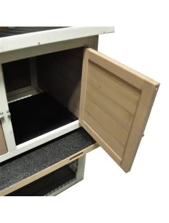 Flamingo Konijnenhok Floret Urban 165x61,5x92cm | Worldofanimals.nl Heeft Het! -Huisdierbenodigdheden Verkoopwinkel konijnenhok floret urban 165x615x92cm 2