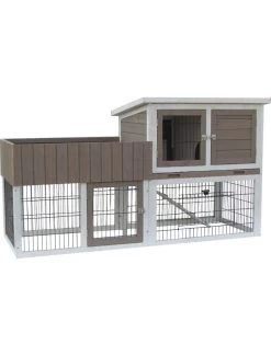 Flamingo Konijnenhok Floret Urban 165x61,5x92cm | Worldofanimals.nl Heeft Het!