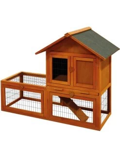 Flamingo Konijnenhok Salsa 135x65x99,5cm | Worldofanimals.nl Heeft Het!