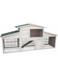 Flamingo Konijnenhok Villa - Scandic | Worldofanimals.nl Heeft Het!