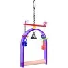 Flamingo Kooihanger Acryl - Swing - S | Worldofanimals.nl Heeft Het! -Huisdierbenodigdheden Verkoopwinkel kooihanger acryl swing s
