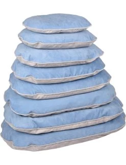 Flamingo Kussen Ovaal+rits Orion Bl 60cm | Worldofanimals.nl Heeft Het! -Huisdierbenodigdheden Verkoopwinkel kussen ovaalrits orion bl 60cm 1