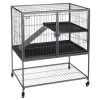 Duvo Loft Benny Fretten- En Rattenverblijf 91,5x61,5x104CM Zwart -Huisdierbenodigdheden Verkoopwinkel loft benny fretten en rattenverblijf 915x615x104cm zwart