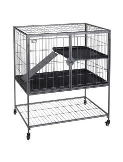 Duvo Loft Benny Fretten- En Rattenverblijf 91,5x61,5x104CM Zwart