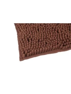 Flamingo Microvezelmat Bruin 90x60cm | Worldofanimals.nl Heeft Het! -Huisdierbenodigdheden Verkoopwinkel microvezelmat bruin 90x60cm 1