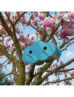 FERPLAST Natura Fun 4 Houten Vogelhuis -Huisdierbenodigdheden Verkoopwinkel natura fun 4 houten vogelhuis 3