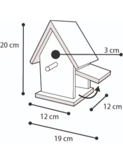 Flamingo Nestkastje Finn | Worldofanimals.nl Heeft Het! -Huisdierbenodigdheden Verkoopwinkel nestkastje finn 2