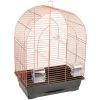 Flamingo Parkietenkooi Klara 1 Koper 39x25x53cm | Worldofanimals.nl Heeft Het! -Huisdierbenodigdheden Verkoopwinkel parkietenkooi klara 1 koper 39x25x53cm