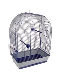 Flamingo Parkietenkooi Klara 2 Blauw 45x28x62,5cm | Worldofanimals.nl Heeft Het!