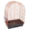 Flamingo Parkietenkooi Klara 2 Koper 45x28x62,5cm | Worldofanimals.nl Heeft Het! -Huisdierbenodigdheden Verkoopwinkel parkietenkooi klara 2 koper 45x28x625cm