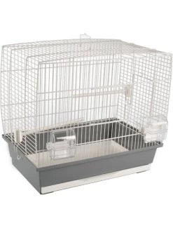 Flamingo Parkietenkooi Selma 1 Wit46x28x41cm | Worldofanimals.nl Heeft Het!