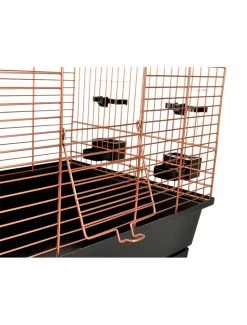 Flamingo Parkietenkooi Wammer 1 Koper 54x34x75cm | Worldofanimals.nl Heeft Het! -Huisdierbenodigdheden Verkoopwinkel parkietenkooi wammer 1 koper 54x34x75cm 1