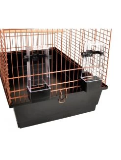 Flamingo Parkietenkooi Wammer 1 Koper 54x34x75cm | Worldofanimals.nl Heeft Het! -Huisdierbenodigdheden Verkoopwinkel parkietenkooi wammer 1 koper 54x34x75cm 4