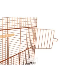 Flamingo Parkietenkooi Wammer 1 Koper 54x34x75cm | Worldofanimals.nl Heeft Het! -Huisdierbenodigdheden Verkoopwinkel parkietenkooi wammer 1 koper 54x34x75cm 5