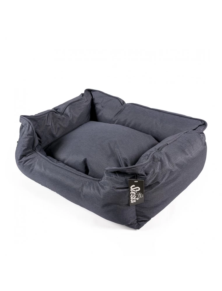Duvo Poly Bed Siesta Aqua L - 110x85x26cm Blauw/lichtblauw 3 Duvo Poly Bed Siesta Aqua L - 110x85x26cm Blauw/lichtblauw