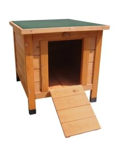 Flamingo Slaaphok Hout Konijnen Cosy | Worldofanimals.nl Heeft Het!