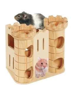 Flamingo Speelkasteel Robin 16x11x15cm | Worldofanimals.nl Heeft Het!