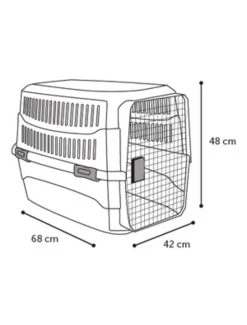 Flamingo Transportbox Cargo Zwart M 48x68x42cm | Worldofanimals.nl Heeft Het! 9 Flamingo Transportbox Cargo Zwart M 48x68x42cm | Worldofanimals.nl Heeft Het! -Huisdierbenodigdheden Verkoopwinkel transportbox cargo zwart m 48x68x42cm 3