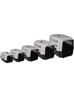 Flamingo Transportbox Cargo Zwart Xl 61x92x66cm | Worldofanimals.nl Heeft Het! -Huisdierbenodigdheden Verkoopwinkel transportbox cargo zwart xl 61x92x66cm 3